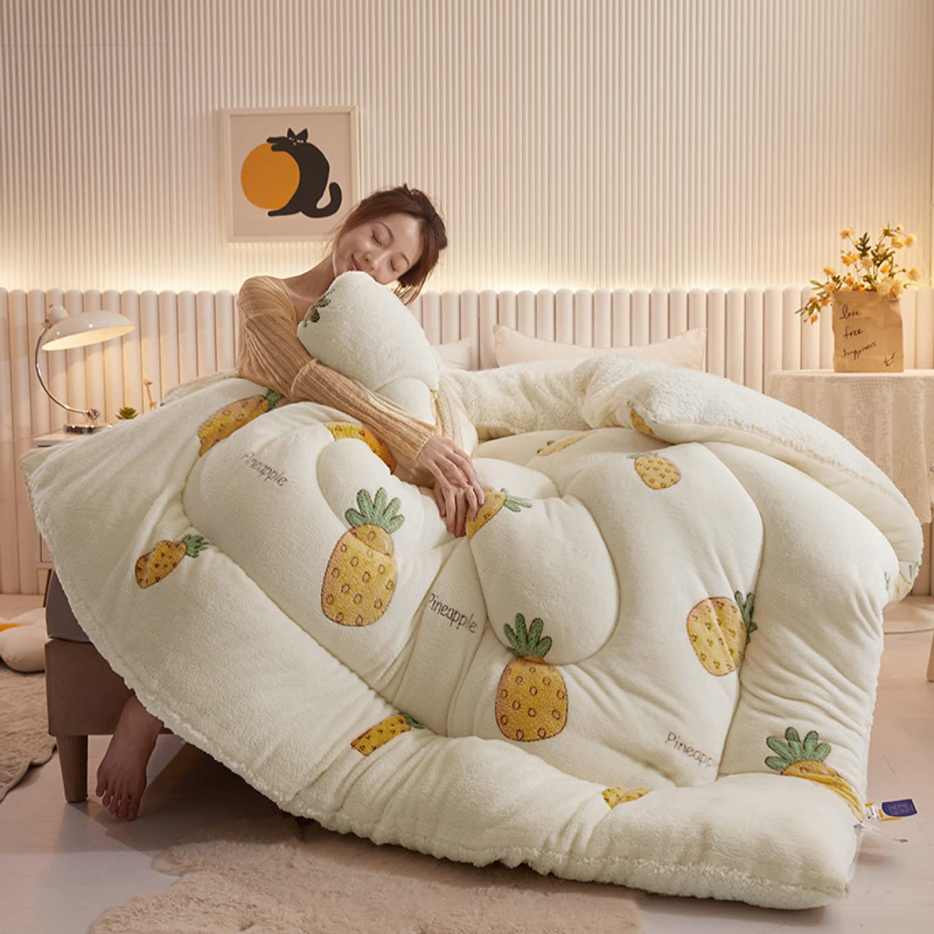 Amazon.co.jp: [CESAUI] 掛け布団 洗える 180*220 ウルトラ セミダブル